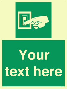 Custom Light Switch Sign